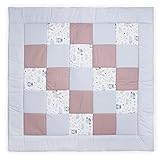 Amilian Baby Krabbeldecke Patchworkdecke als Geschenk Spieldecke...