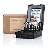NTG Kegelsenker Set, 6,3-20,5 mm, 6-tlg, Kegelsenker 90°, HSS Stahl,...