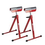 Werkzeugkönig Rollbock höhenverstellbar für präzise Werkstückführung...