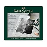 Faber-Castell 115224 - Bleistifte Set Pitt Graphite Matt & Castell 9000,...