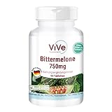 Bittermelone-Extrakt 750mg - 90 Tabletten + Chrompicolinat - vegan -...
