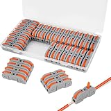 Kabelverbinder, 35 Stück lüsterklemmen, SPL-1 kabelklemmen Elektro...
