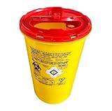 Nadelabfallbehälter 2l Spritzenabwurfbehälter Kanülenbox |...