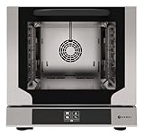 HENDI Kombidämpfer, Compact Touch, mit 4x Backbleche, mit 1 reversibler...