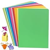200 Blatt Buntes Papier A4, Origami-Papier 20 Farben, 70 g/m², 21,0 x 29,7...