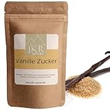 JKR Spices echter Bourbon Vanille Zucker 250g | Vanillezucker CO² neutral...