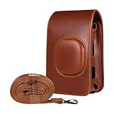 NLNGZKZFNF Retro weicher Mini-Kamerasack Pu. Ledertasche for Schultergurt...
