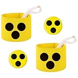 Blindenbinde Für Arm, Blindenabzeichen, 4er Set, Gelb, Für Erwachsene Und...