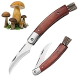 DRACHENADER Pilzmesser N-1, Mushroom Knife Schwammerlmesser mit Pinsel...