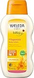 WELEDA Bio Baby Calendula Pflegemilch - Naturkosmetik Bodylotion mit...