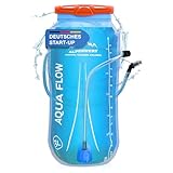 ALPENWERT® Trinkblase mit Trinkschlauch [Wasserblase 2L/3L BPA Free]...