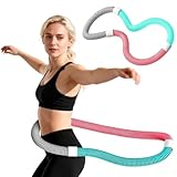 Hula Hoop mit Gewicht Kugel – Hulahuppreif zum Abnehmen für Erwachsene,...