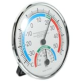 PartyKindom Innen und Außenthermometer Hygrometer mit Temperaturanzeige...
