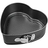 webake Springform Herz Kuchen Backform 23 cm Antihaftbeschichtet Kuchenform...