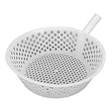 Spacnana Rundes Sandsieb aus Kunststoff, Verdickte PP-Siebpfanne mit...