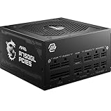 MSI MAG A750GL PCIE5 Netzteil, 750W, 80 Plus Gold vollmodular, ATX 3.0,...