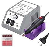 Crebeau Elektrisch Nagelfräser, Professionell Elektrisch Nagelfeile...
