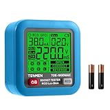TESMEN TOE-100DMAX Steckdosentester mit RCD-Auslösezeitanzeige,...