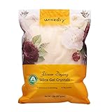 Wisedry Silicagel 2 LBS (0.9KG) Kieselgel zum Trocknen von Blumen, Feinen...