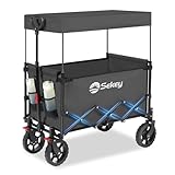 Sekey XXL Bollerwagen Faltbar Kinder 150L 150KG, Faltbarer Bollerwagen mit...