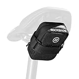 ROCKBROS Fahrrad Satteltasche Mini Tragbare Fahrradsatteltasche Kompakte...