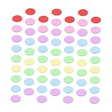 ZUNOXAZ 300 Stück Bunte Transparente Kunststoff Bingo Marker Spielchips...