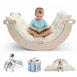 STYPLZ Kletterbogen mit weichem Kissen, Kletterdreieck zum Wippen, Klettern...