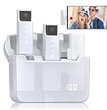 ADIUPUL Kabelloses Lavalier-Mikrofon für Android-USB-C-Telefone mit...
