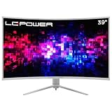 LC-Power 39 Zoll Gaming Monitor, Curved, QHD 2560x1440, 165Hz, FreeSync,...