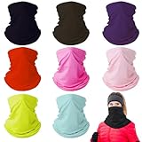 CYZBL 8 Stücke Outdoor Multifunktionstuch, Elastischer Sport Nahtlose...