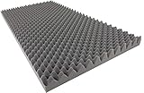 Dibapur Noppenschaumstoff (TYP 100x50x4 cm) AKUSTIKSCHAUMSTOFF Schall...