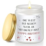 Yimomoyi Geburtstagsgeschenk für Frauen, Kerze aus Geschenke zur Geburt...