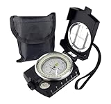 AOFAR Militär-Kompass, AF-4580, Visiereinrichtung, Navigation, wasserdicht...