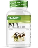 vit4ever Rutin 500 mg - 180 Kapseln (6 Monatsvorrat) - Premium: 95% echtes...