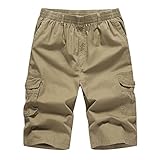 Generisch Männer Sommer Casual Kordelzug Mittlere Taille Baumwolle Lose...