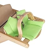 Hochstuhlkissen aus Holz mit rutschfester Beschichtung, Stütze für...