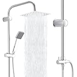 Trintion Regendusche Duschsystem 20 * 20cm Duschsets Duschstangen...