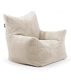 mokebo Kindersessel aus Cord 'Der Pausenheld', Sitzsack Kinder mit...