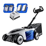 Litheli Easysurge Akku Rasenmäher 43cm, Selbstfahrend (2,2-4,7 km/h), 50L...
