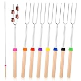 PBUSPU 8 Stück Teleskop Grillspieße, Teleskop Grillspieße Edelstahl...