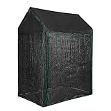 COSTWAY Tomatengewächshaus klein 129 x 80 x 173 cm, Tragbarer...