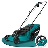 VONROC Rasenmäher Elektro mit Kabel | 1300W - 32cm Schnittbreite -...