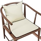 2er Set Sitzkissen Outdoor Stuhl mit Rückenlehne, Sitzpolster Outdoor...