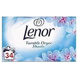 Lenor Wäschetrockner-Weichspülerblätter, 102 Blatt (3 Packungen × 34...