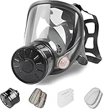Gasmaske Vollmaske,Atemschutzmaske Staub Survival Nuklear und Chemie mit...