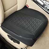 Black Panther Autositzbezug Einzelstück – PU Leder Vordersitzschoner mit...