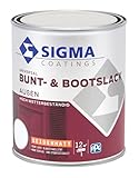 SIGMA Coatings BUNT- und BOOTSLACK 0,75l sehr robuster und hervorragend...