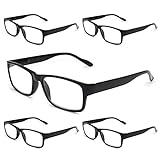 Gaoye 5 pack Lesebrillen Sehhilfe Augenoptik Brille Lesehilfe für Damen...