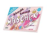 Quatschkopf Mädchen, Stadt Land Fluss Girls Mädels Variante, Spielblock...