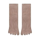 BYLYUIVN Zehensocken 5 Paar Mittleren Rohr Fünf Socken for Männer Herbst...